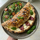 Calzone with Salad